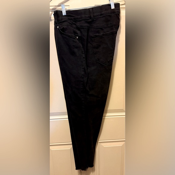 Terra & Sky Black Stretch Cotton Blend Jeans Size 14W - Picture 1 of 5